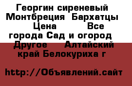 Георгин сиреневый. Монтбреция. Бархатцы.  › Цена ­ 100 - Все города Сад и огород » Другое   . Алтайский край,Белокуриха г.